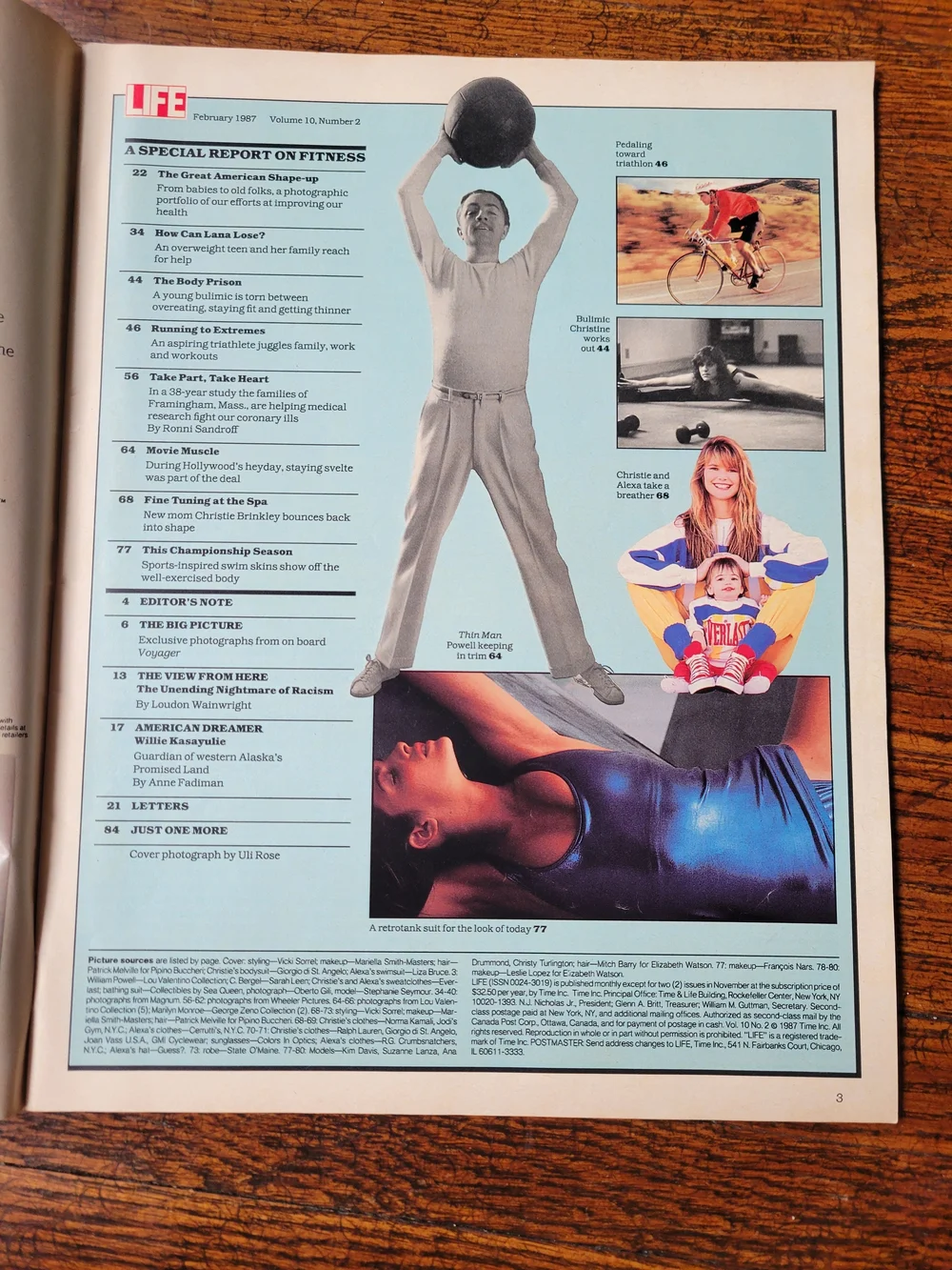 Life Magazine May & Feb 1987 Vintage Magazine Bundle Warren & Dustin, Fitness